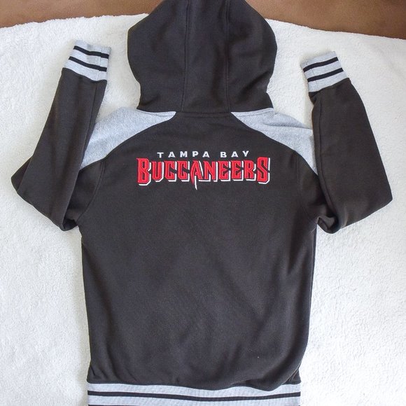 🏈 *Tampa Bay Buccaneers* 3-pc Hoodie/Jacket/Tee Lot, size SMALL - Picture 12 of 13